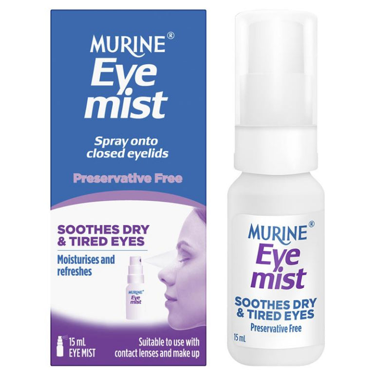 Murine Eye Mist 15ml front image on Livehealthy HK imported from Australia
