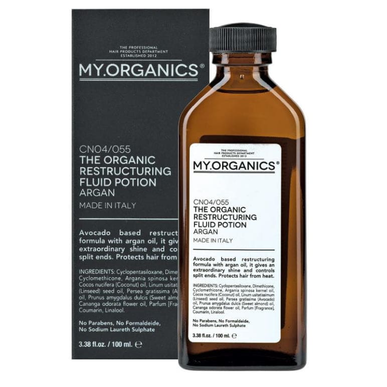 My Organics Restructuring Fluid Potion 100ml front image on Livehealthy HK imported from Australia