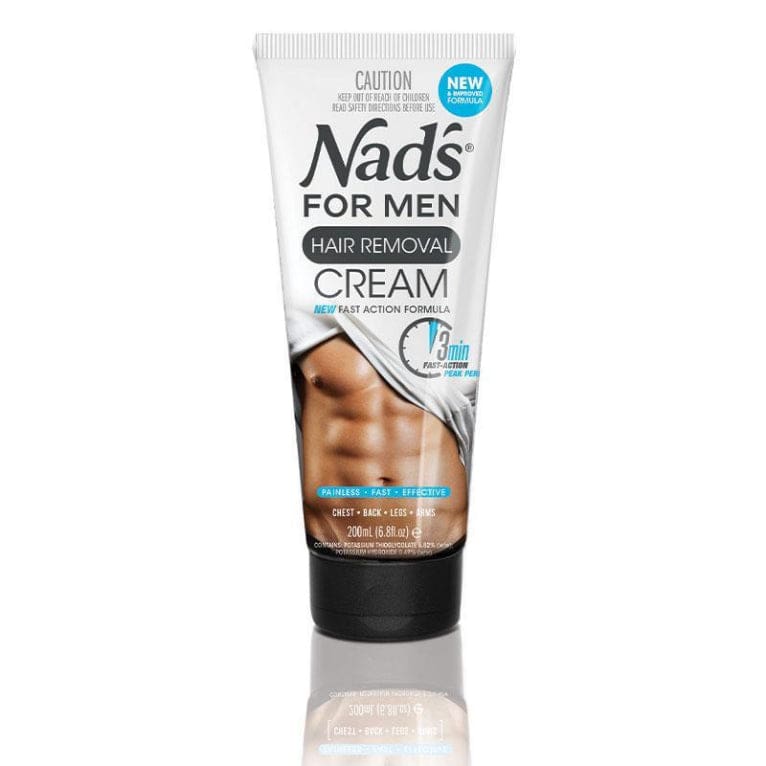Nad's For Men Hair Removal Cream 200ml front image on Livehealthy HK imported from Australia