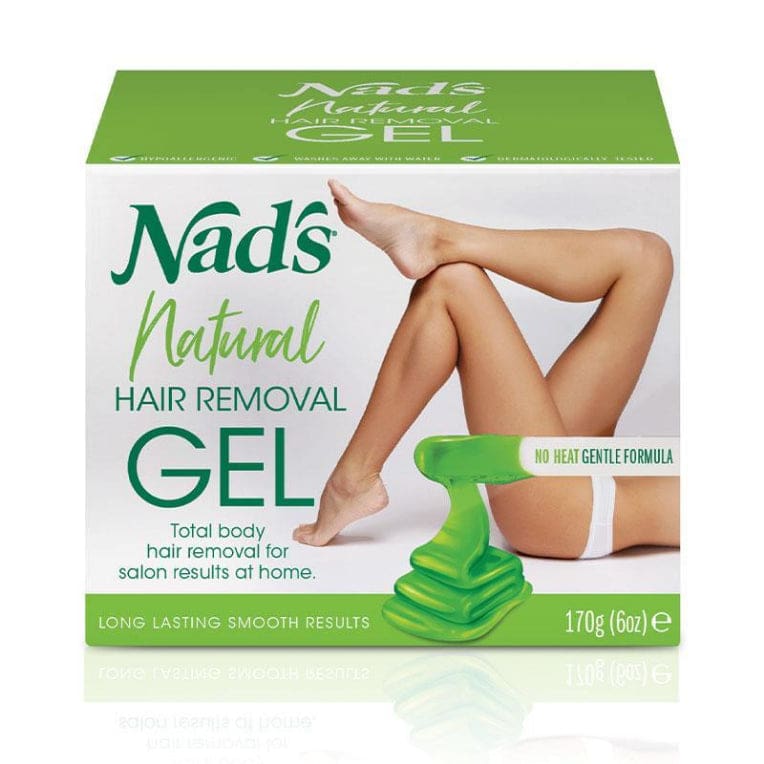 Nad's Natural Hair Removal Gel 170g front image on Livehealthy HK imported from Australia