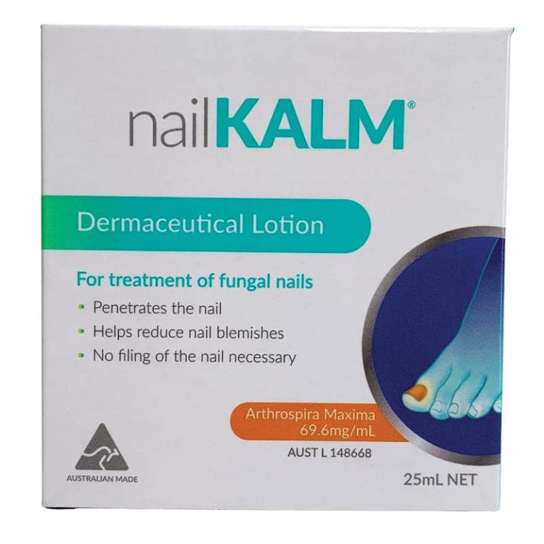 Nailkalm Anti Fungal Lotion 25ml front image on Livehealthy HK imported from Australia