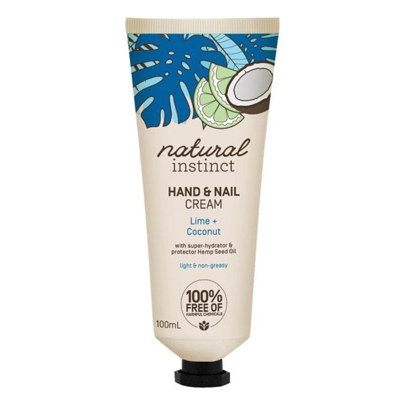 Natural Instinct Lime & Coconut Hand Cream 100ml front image on Livehealthy HK imported from Australia