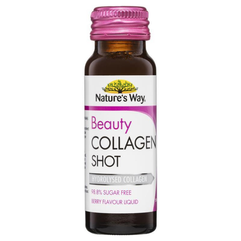Nature's Way Beauty Collagen Shots 10 x 50ml front image on Livehealthy HK imported from Australia