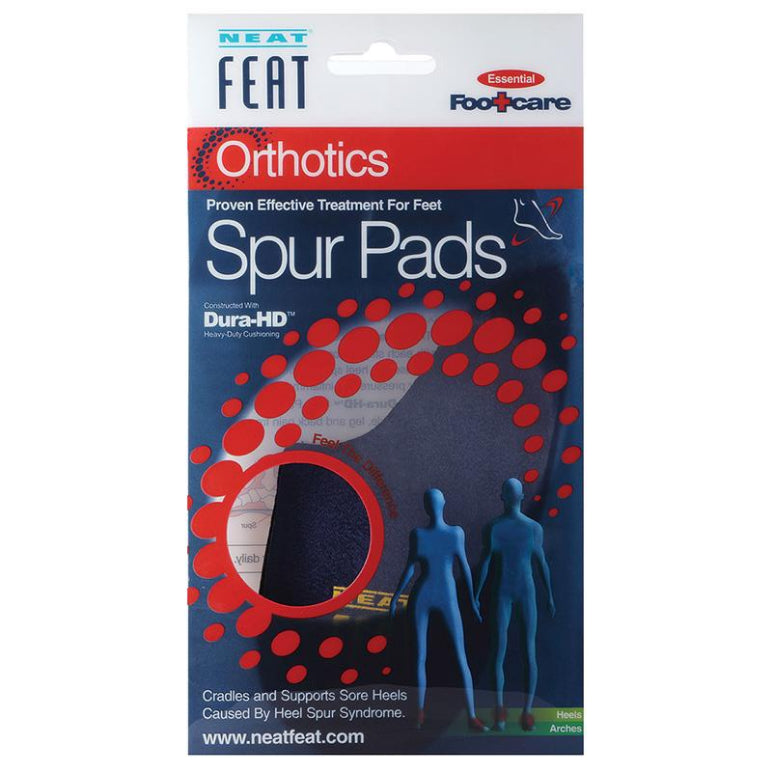 Neat Feat Orthotics Cushioning Spur Pads Large front image on Livehealthy HK imported from Australia