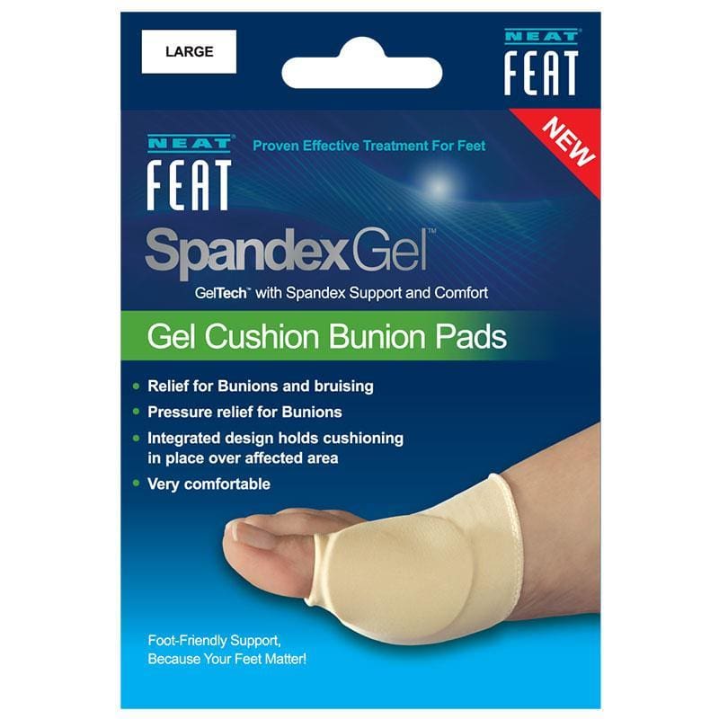 Neat Feat Spandex Bunion Pad Sleeve Large front image on Livehealthy HK imported from Australia