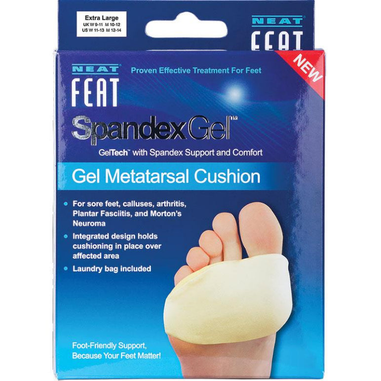 Neat Feat SpandexGel Metatarsal Cushion Sleeve Extra Large front image on Livehealthy HK imported from Australia