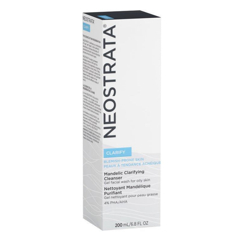 Neostrata Clarify Fragrance Free Mandelic Clarifying Facial Cleanser 200mL front image on Livehealthy HK imported from Australia