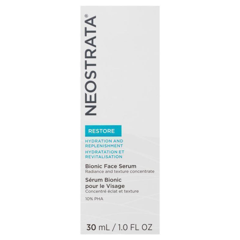 Neostrata Restore Fragrance Free Bionic Face Serum 30mL front image on Livehealthy HK imported from Australia