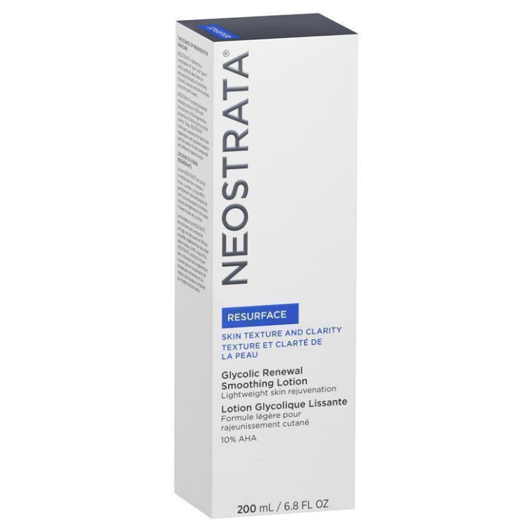 Neostrata Resurface Fragrance Free Glycolic Renewal Smoothing Lotion 200mL front image on Livehealthy HK imported from Australia