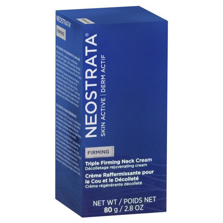 Neostrata Skin Active Triple Firming Neck Cream 80g front image on Livehealthy HK imported from Australia