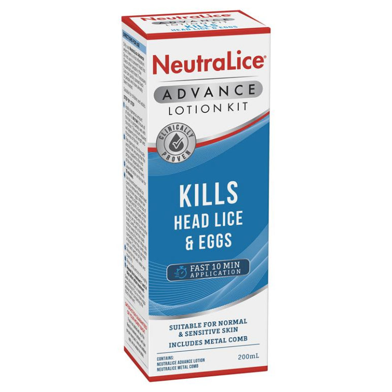 Neutralice Advance 200ml front image on Livehealthy HK imported from Australia
