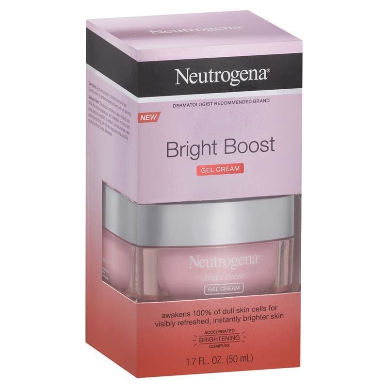 Neutrogena Bright Boost Gel Cream 50g front image on Livehealthy HK imported from Australia