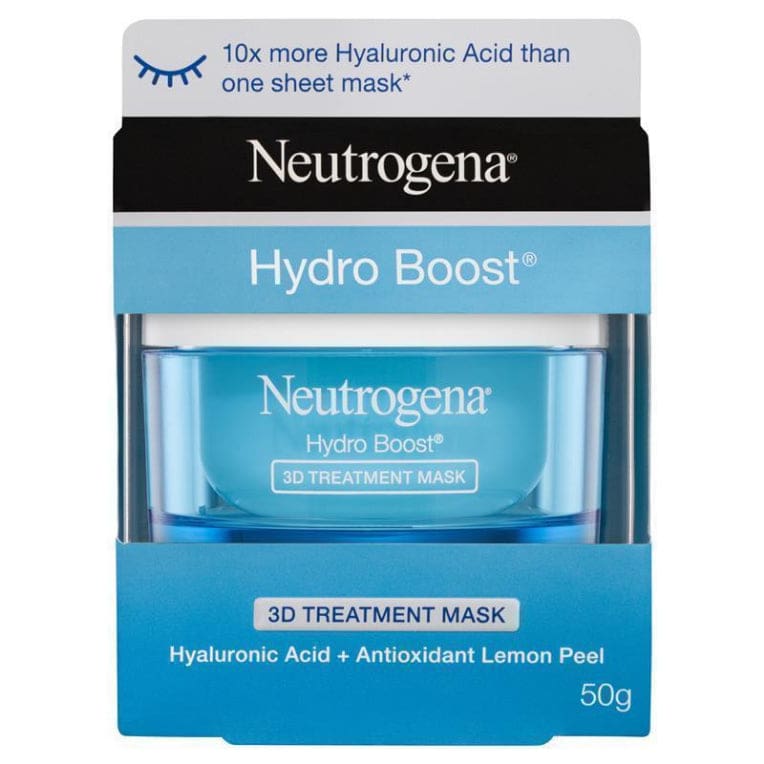 Neutrogena Hydro Boost 3D Treatment Mask Cream front image on Livehealthy HK imported from Australia