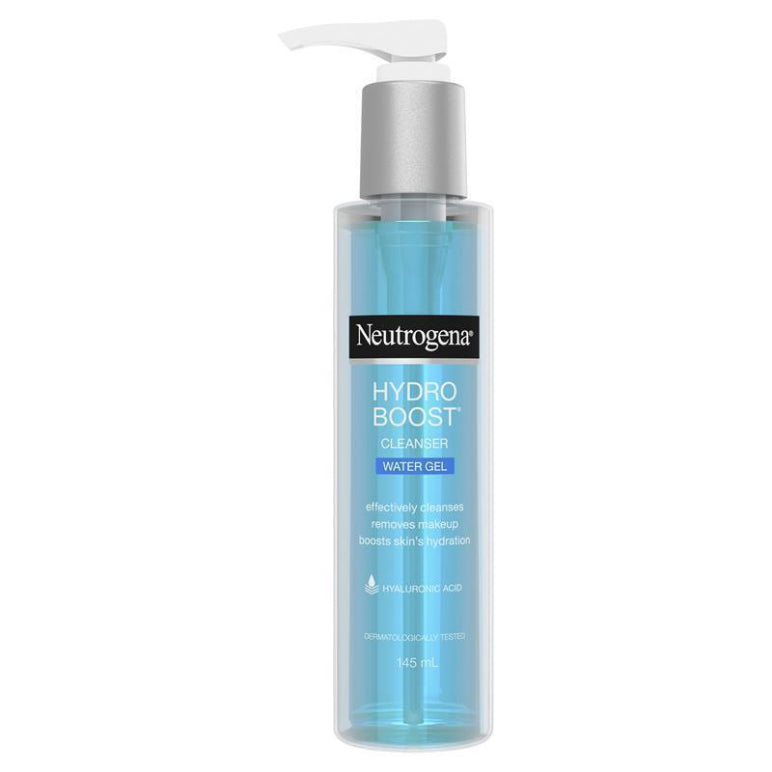 Neutrogena Hydro Boost Cleanser Water Gel 145ml front image on Livehealthy HK imported from Australia