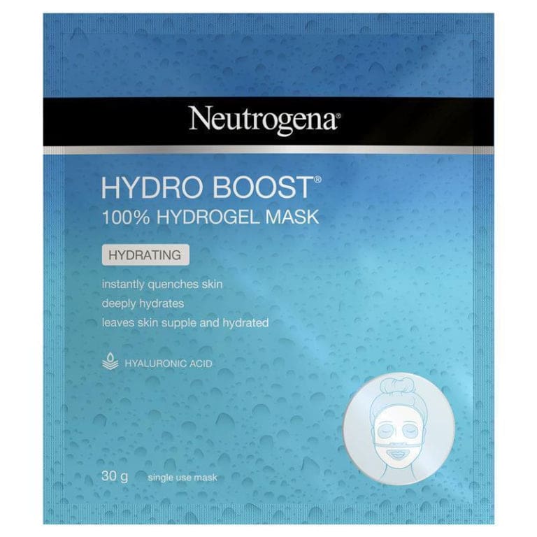 Neutrogena Hydro Boost Hydrating Hydrogel Mask 30g front image on Livehealthy HK imported from Australia