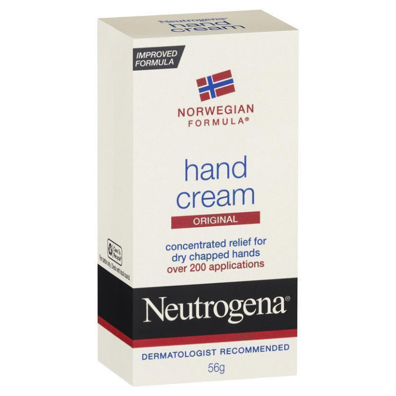 Neutrogena Norwegian Formula Fragrance Free Hand Cream 56g front image on Livehealthy HK imported from Australia