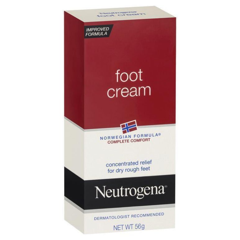 Neutrogena Norwegian Formula Nourishing Foot Cream 56g front image on Livehealthy HK imported from Australia