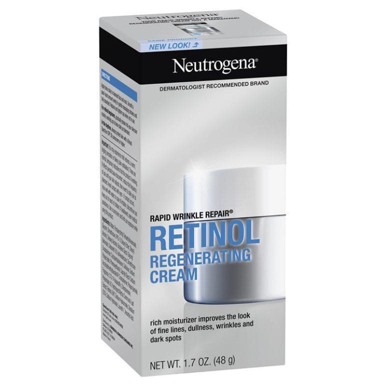 Neutrogena Rapid Wrinkle Repair Retinol Regenerating Cream 48g front image on Livehealthy HK imported from Australia