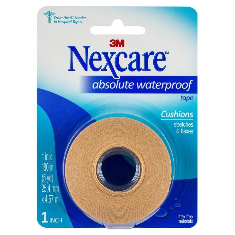 Nexcare Absolute Waterproof Tape front image on Livehealthy HK imported from Australia