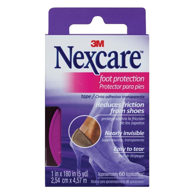 Nexcare Foot Protection Tape 25mm x 4.5m front image on Livehealthy HK imported from Australia