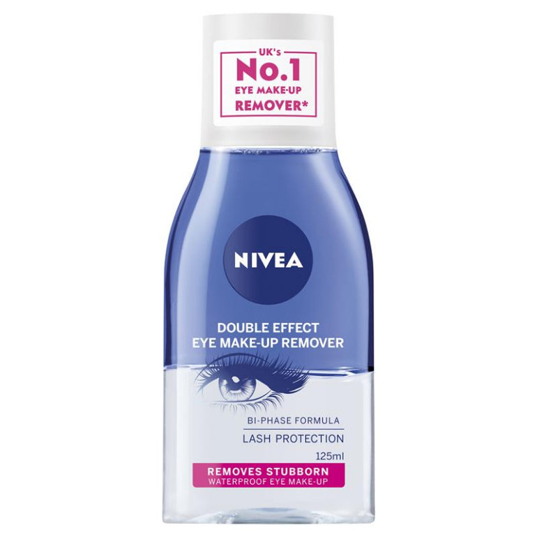 NIVEA Daily Essentials Double Effect Eye Makeup Remover 125ml front image on Livehealthy HK imported from Australia