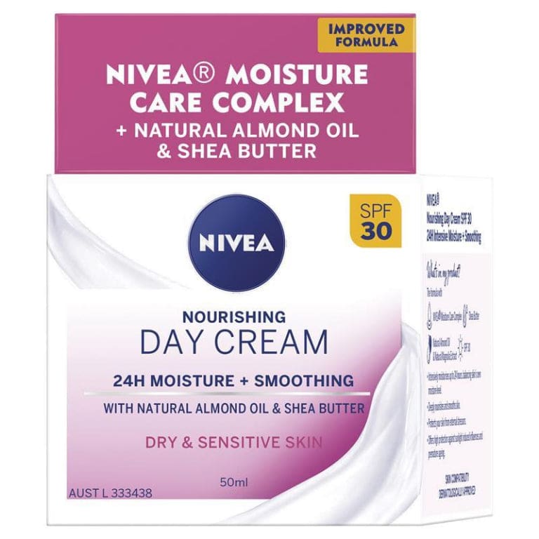 NIVEA Daily Essentials Nourishing Face Moisturiser SPF30 50ml front image on Livehealthy HK imported from Australia