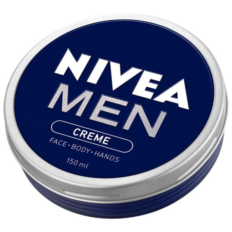 NIVEA MEN Crème Moisturiser Face Body Hands 150ml front image on Livehealthy HK imported from Australia