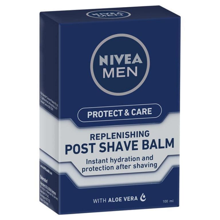 NIVEA MEN Protect & Care Replenishing Post Shave Balm 100ml front image on Livehealthy HK imported from Australia