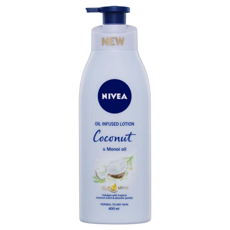 NIVEA Oil In Lotion Coconut & Monoi Oil Body Lotion 400ml front image on Livehealthy HK imported from Australia