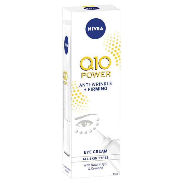 NIVEA Q10 Power Anti-Wrinkle Eye Cream 15ml front image on Livehealthy HK imported from Australia