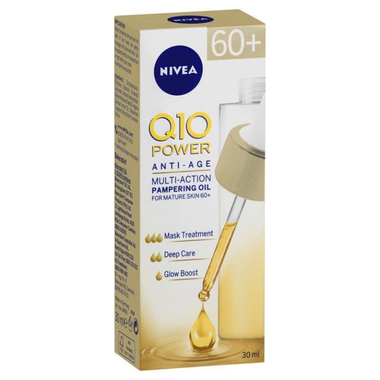 NIVEA Q10 Power Mature Anti-Age Face Oil 30ml front image on Livehealthy HK imported from Australia