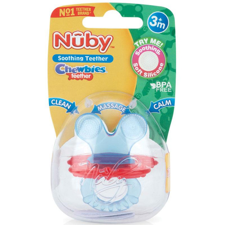 Nuby Chewbies Teether front image on Livehealthy HK imported from Australia