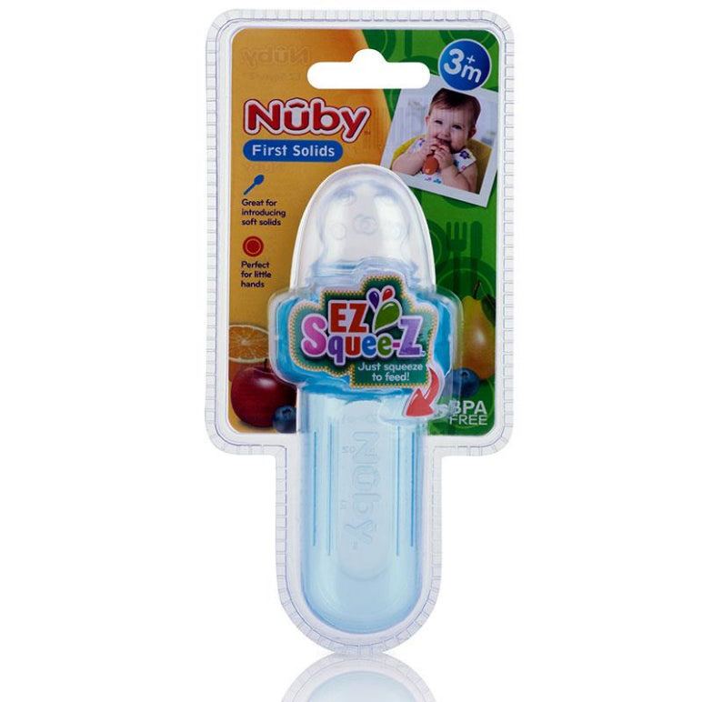Nuby First Solids Mini Squeeze Feeder front image on Livehealthy HK imported from Australia