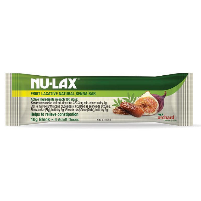 Nulax Bar 40g front image on Livehealthy HK imported from Australia
