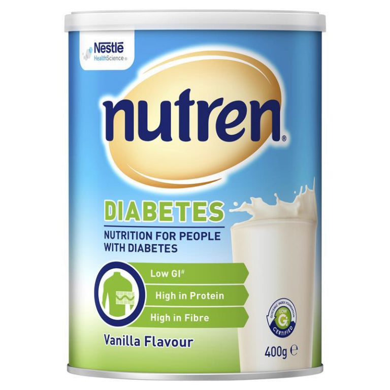 Nutren Diabetes 400g front image on Livehealthy HK imported from Australia