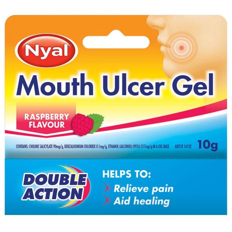 Nyal Mouth Ulcer Gel 10g front image on Livehealthy HK imported from Australia