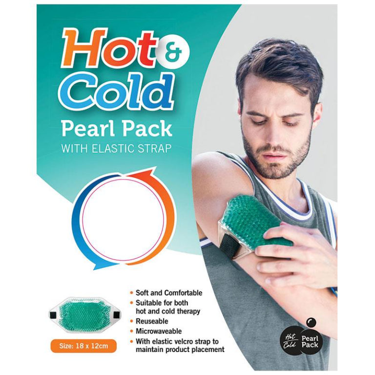 Oapl Hot/Cold Pearl Gel Pack Medium front image on Livehealthy HK imported from Australia