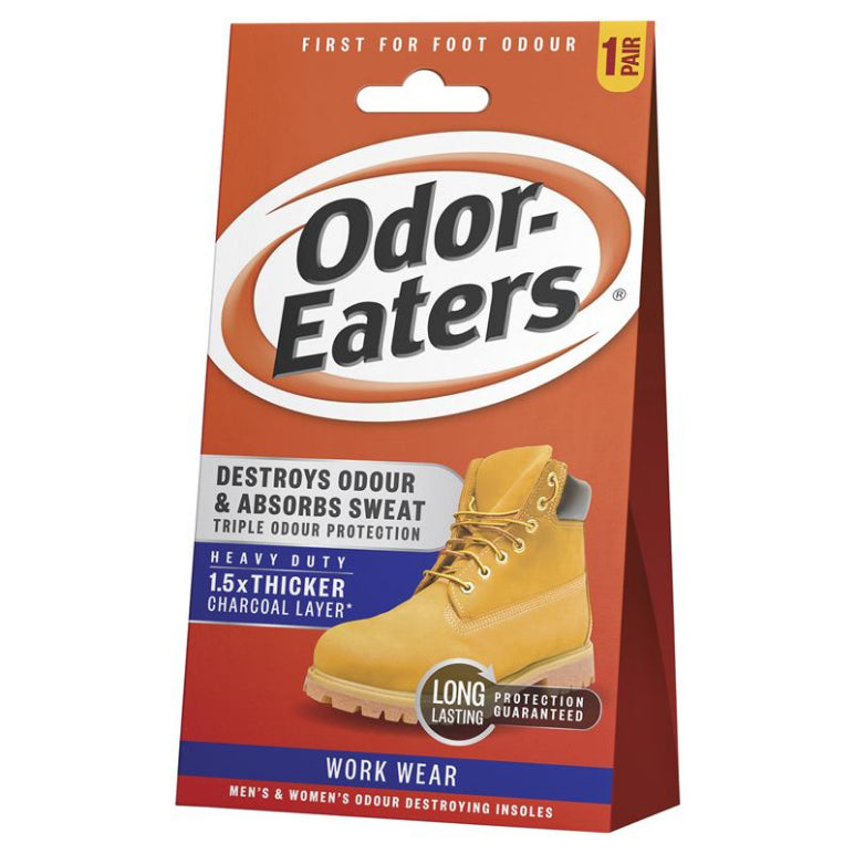 Odor-Eaters Super Tuff Work Wear 1 Pair front image on Livehealthy HK imported from Australia