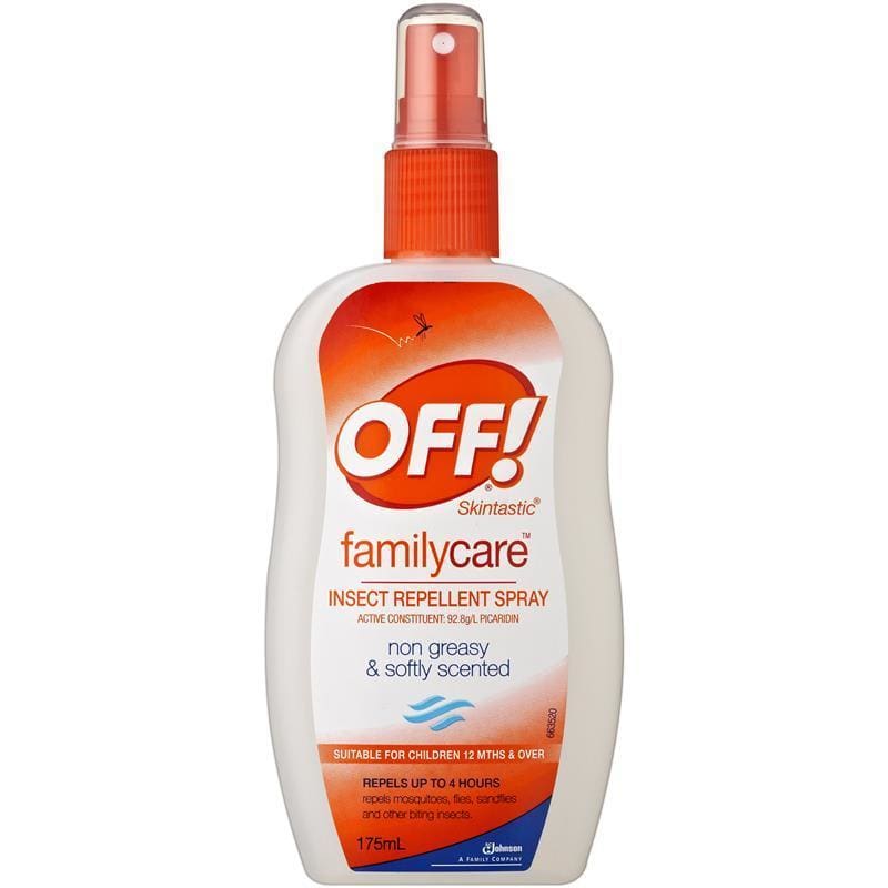 Off! Family Care Insect Repellent Pump 175g front image on Livehealthy HK imported from Australia
