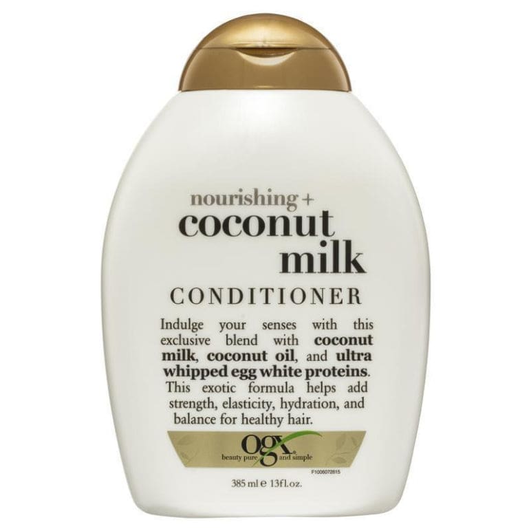 Ogx Nourishing + Hydrating Coconut Milk Conditioner For Dry Hair 385mL front image on Livehealthy HK imported from Australia