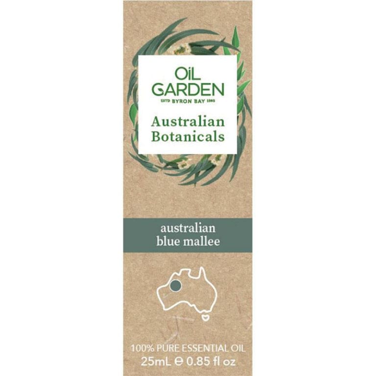 Oil Garden Australian Botanicals Blue Mallee 25ml front image on Livehealthy HK imported from Australia