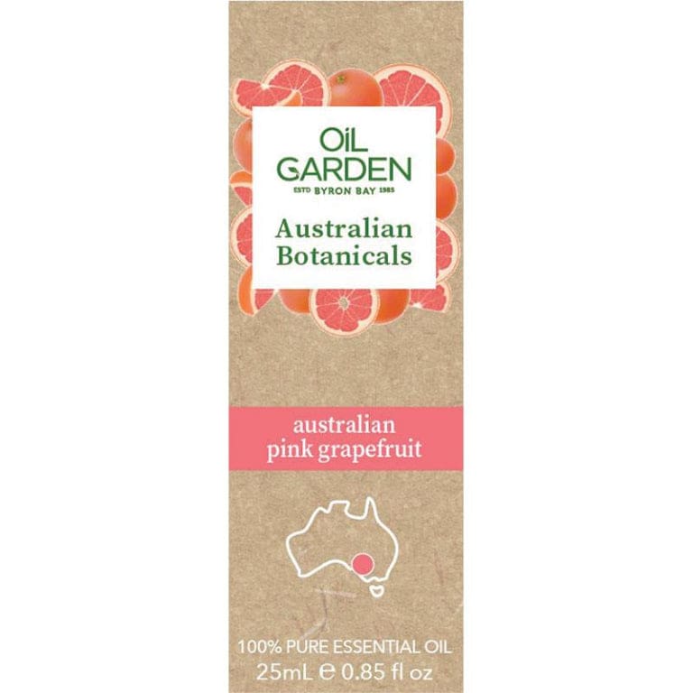 Oil Garden Australian Botanicals Pink Grapefruit 25ml front image on Livehealthy HK imported from Australia