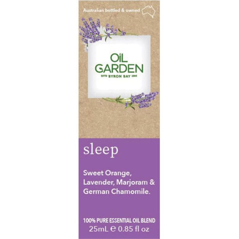 Oil Garden Essential Oil Sleep 25ml front image on Livehealthy HK imported from Australia