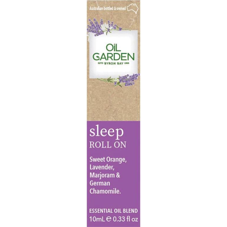 Oil Garden Essential Oil Sleep Roll On 10ml front image on Livehealthy HK imported from Australia