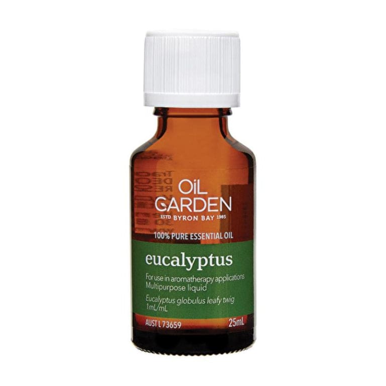 Oil Garden Eucalyptus Oil 25ml front image on Livehealthy HK imported from Australia