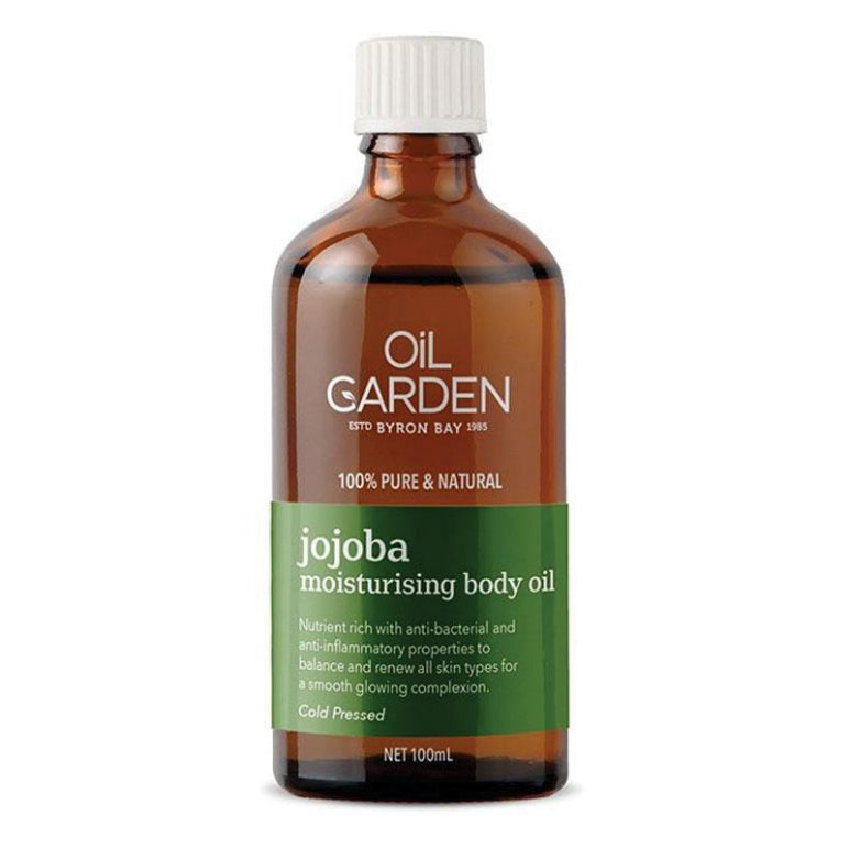 Oil Garden Face And Body Jojoba Oil 100ml front image on Livehealthy HK imported from Australia