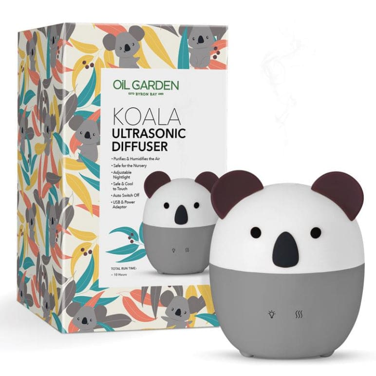 Oil Garden Koala Ultrasonic Diffuser front image on Livehealthy HK imported from Australia