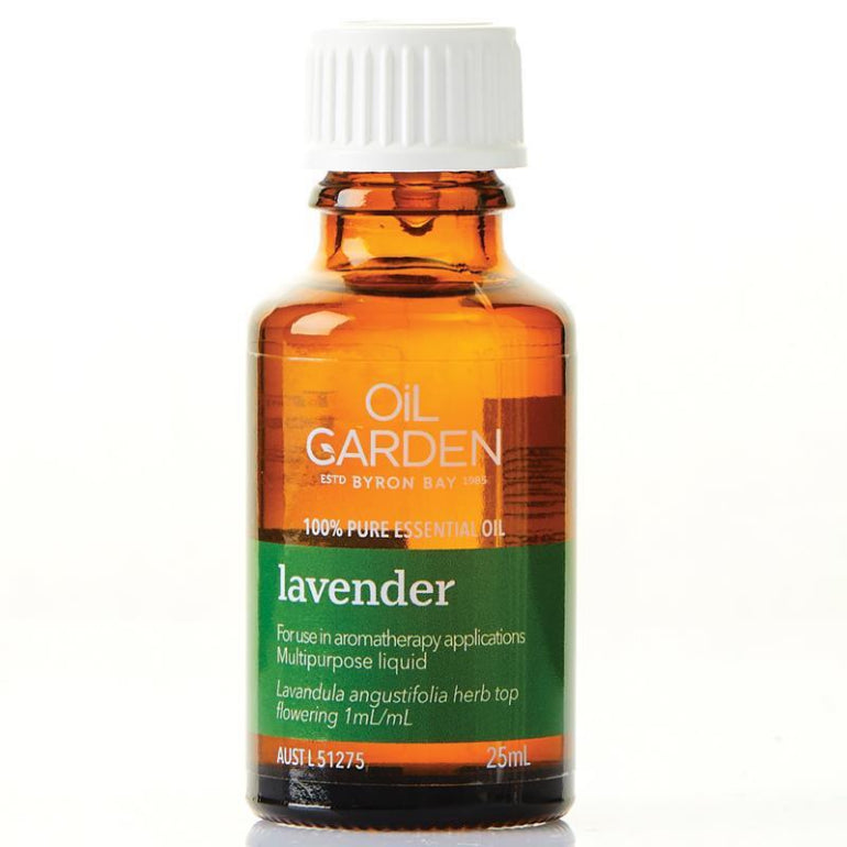 Oil Garden Lavender Essential Oil 25ml front image on Livehealthy HK imported from Australia