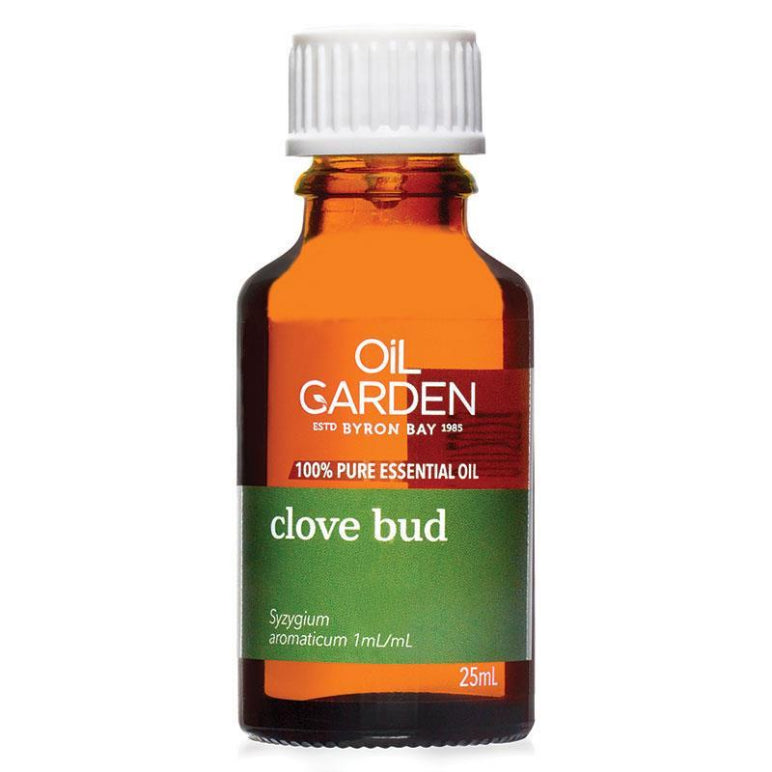 Oil Garden Pure Clove Bud 25ml front image on Livehealthy HK imported from Australia