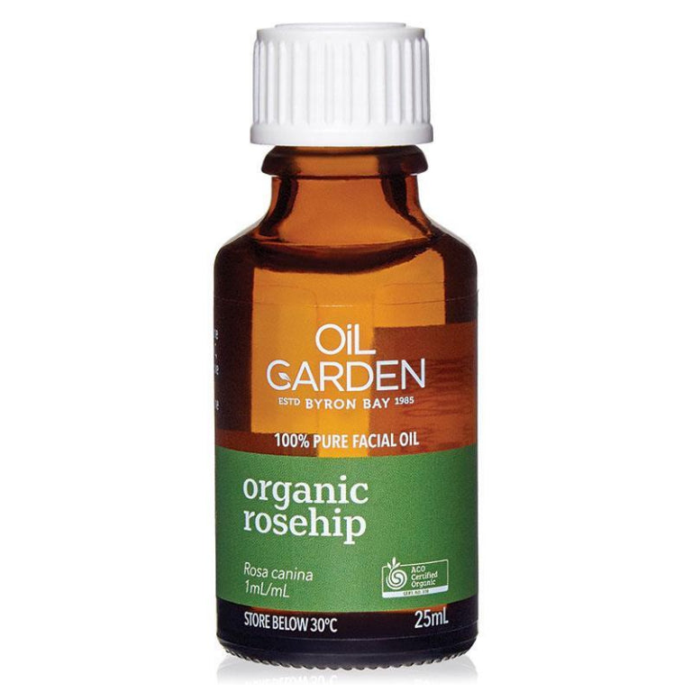 Oil Garden Rosehip Oil 25ml front image on Livehealthy HK imported from Australia